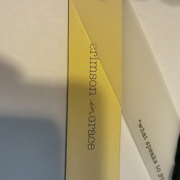 Crimson in Grace Womens Black Embroidered Top - Picture 4 of 8